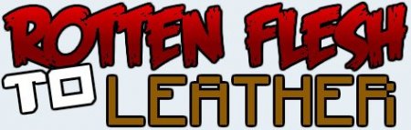 Rotten Flesh to Leather - переработка гнили в Minecraft 1.5.2