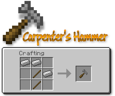 Carpenter’s Blocks - инструменты плотника в Minecraft 1.7.2