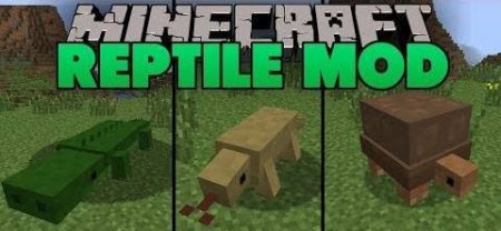 Minecraft 1.7.2 Reptile Mod