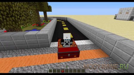 Car Mod - автомобиль в Minecraft 1.5.1/1.5.2
