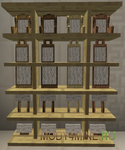 BiblioCraft - мебель в Minecraft