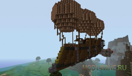 Archimedes Ships - корабли и дирижабли в Minecraft