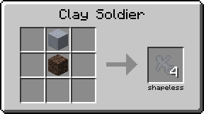 Мод на солдат Clay Soldiers 1.7.10