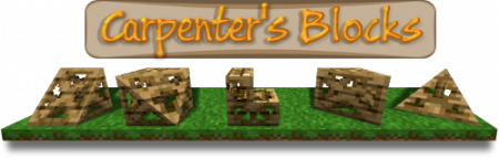 Carpenter's Blocks — мод на блоки плотника для Minecraft 1.7.10/1.12.2