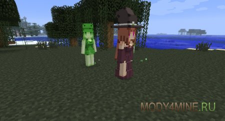 Yarr Cute Mob — девушки-мобы в Minecraft 1.7.10/1.8.*/1.9.*/1.10.2/1.11