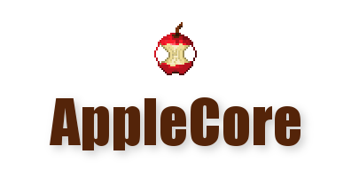 AppleCore для Minecraft 1.7.10-1.12.2