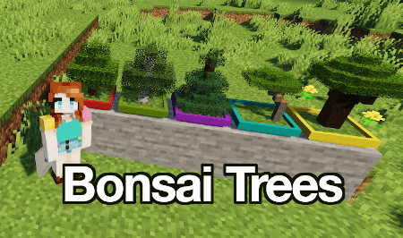 Bonsai Trees – мод на бонсай для Minecraft 1.12.2/1.14.4/1.15.2