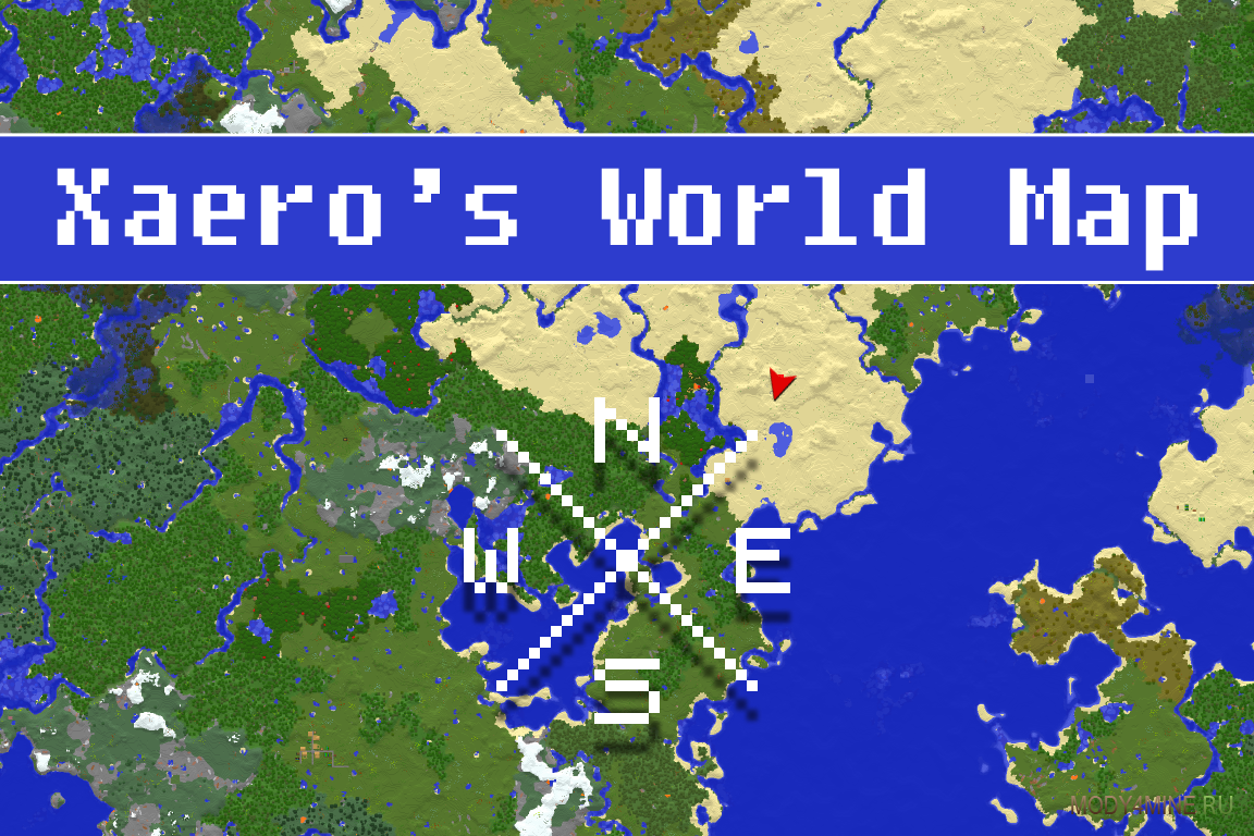 Minecraft maps 1 16. Карта мира майнкрафт. Xaero Map. Мод на карту. Xaero World Map.