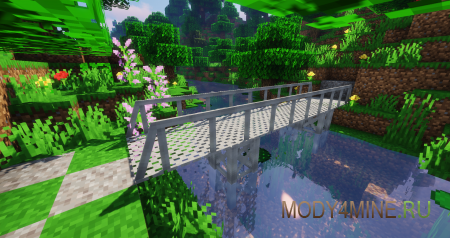 Macaw’s Bridges - мод на мосты в Minecraft 1.20.2, 1.19.4, 1.18.2, 1.17.1, 1.16.5, 1.15.2, 1.14.4 и 1.12.2