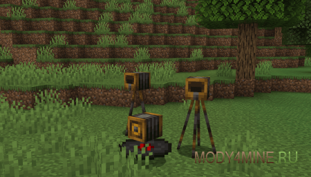 Camera Port - мод на статичную камеру в Minecraft 1.20.4 и 1.18.2