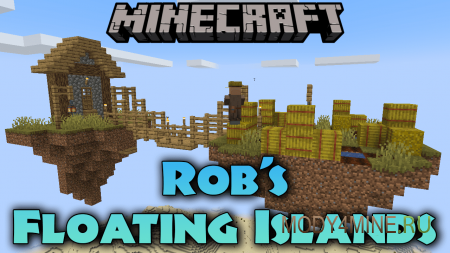 Rob’s Floating Islands - мод на парящие острова в Minecraft 1.20.1, 1.19.2, 1.18.2 и 1.16.5