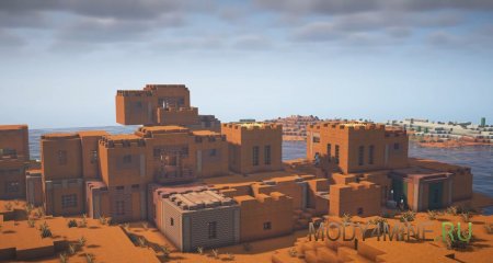 Dunes&Drought - мод на улучшенные пустыни в Minecraft 1.20.4