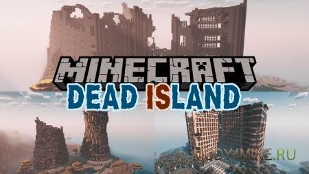 Dead Land Mod - мод на разрушенные здания в Minecraft 1.20.1