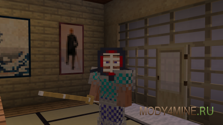 Accommodations - мод на японские декорации в Minecraft 1.20.1 и 1.19.2