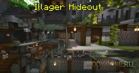 Dungeon and Taverns - мод на подземелья и таверны в Minecraft 1.21, 1.20.6 и 1.19.4