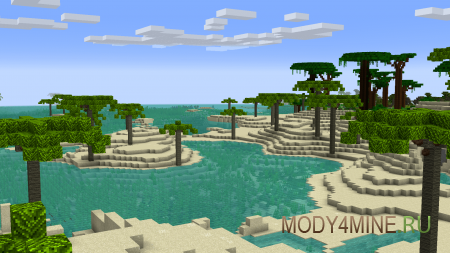 Tropicraft - мод на отдых в Minecraft 1.21, 1.20.1, 1.19.2, 1.18.2, 1.17.1, 1.16.5, 1.15.2, 1.14.4 и 1.12.2