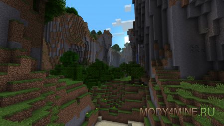 Moderner Beta - мод на старый генератор мира в Minecraft 1.21 и 1.20.6