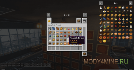 Useful Food Reborn - мод на больше еды в Minecraft 1.21.1, 1.20.4, 1.19.2, 1.18.2, 1.16.5, 1.8 и 1.7.10