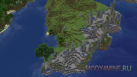 Geophilic - мод на улучшение биомов в Minecraft 1.21.3, 1.20.6 и 1.19.4