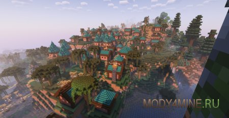 ChoiceTheorem's Overhauled Village - мод на переработанные деревни в Minecraft 1.21.1, 1.20.6, 1.19.4 и 1.18.2