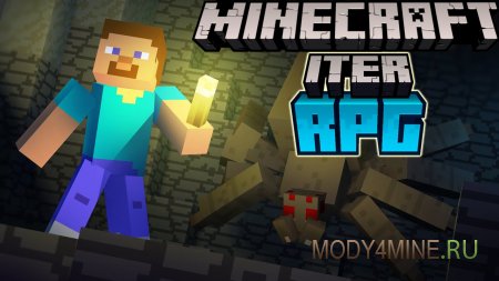 Iter RPG - мод на гнездо пауков в Minecraft 1.20.1 и 1.19.2