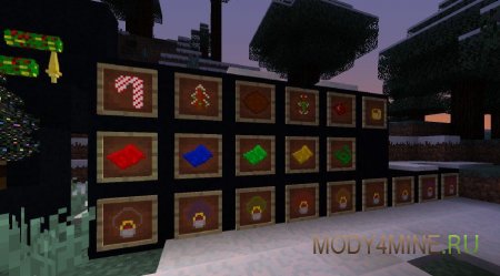 Christmas Festivity - мод на новый год в Minecraft 1.21.1