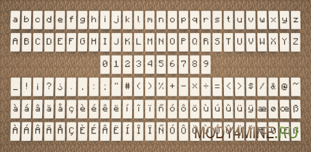 Banner Text - мод на буквы для баннеров в Minecraft 1.21.5 и 1.20.6