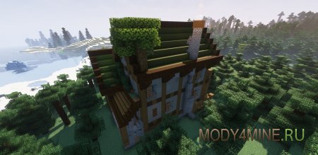 Simply Houses - мод на простые дома в Minecraft 1.20.1, 1.19.4 и 1.18.2