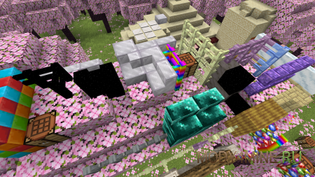 Extended Block Shapes Blockus - мод на новые формы блоков в Minecraft 1.21.5, 1.20.6, 1.19.4, 1.18.2, 1.17.1, 1.16.5, 1.15.2 и 1.14.4