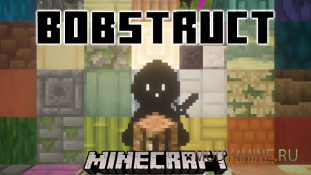 Bobstruct - мод на строительные блоки в Minecraft 1.20.6 и 1.19.4