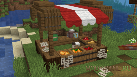 Dusty Decorations - мод на декоративные вещи в Minecraft 1.21.5, 1.20.4, 1.19.4 и 1.16.5