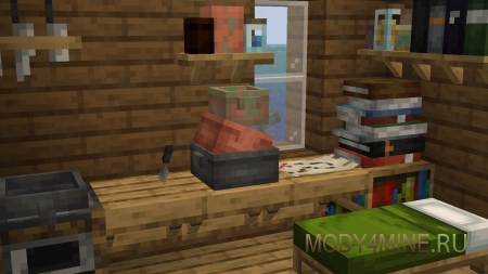 Dusty Decorations - мод на декоративные вещи в Minecraft 1.21.5, 1.20.4, 1.19.4 и 1.16.5
