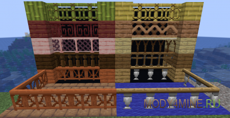 Dusty Decorations - мод на декоративные вещи в Minecraft 1.21.5, 1.20.4, 1.19.4 и 1.16.5