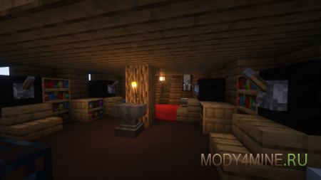 Illager Warship - мод на корабли разбойников в Minecraft 1.21.4, 1.20.6 и 1.19.4