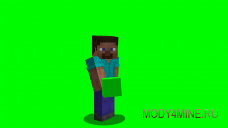 Green Screen - мод на хромакей в Minecraft 1.21.1 и 1.20.1
