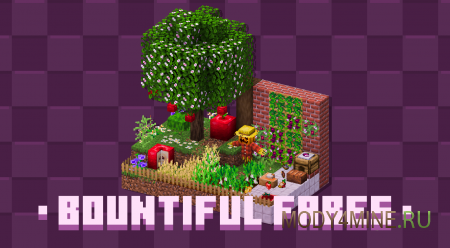 Bountiful Fares - мод на фрукты в Minecraft 1.21.1 и 1.20.4