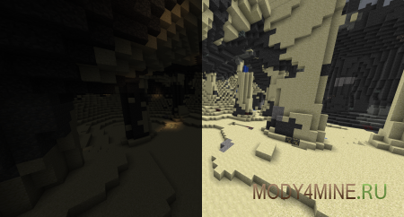 Subsurface - мод на подземные биомы в Minecraft 1.21.5 и 1.20.6 