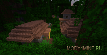 Repurposed Structures - мод на разнообразие структур для Minecraft 1.21.7, 1.20.6, 1.19.4, 1.18.2, 1.16.5 и 1.15.2