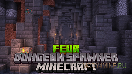 Feur Dungeon Spawner - мод на подземные данжи в Minecraft 1.20.1