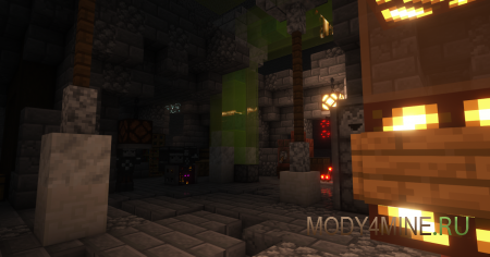 Feur Dungeon Spawner - мод на подземные данжи в Minecraft 1.20.1