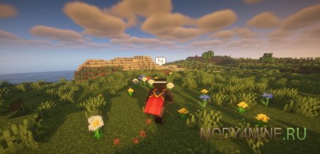 Talk Balloons - мод на облачка с текстом в Minecraft 1.21.7, 1.20.6, 1.19.2 и 1.18.2