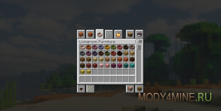 Skniro’s Furniture - мод на ванильную мебель в Minecraft 1.21.8 и 1.20.4