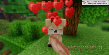 Companions – Dogfolk - мод на щеночка в Minecraft 1.21.8 и 1.20.1