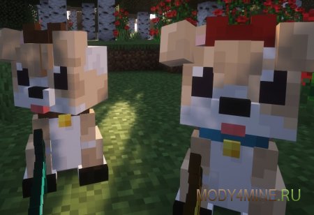 Companions – Dogfolk - мод на щеночка в Minecraft 1.21.8 и 1.20.1