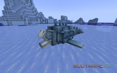 Ben’s Sharks - мод на акул в Minecraft 1.21.1 и 1.20.1
