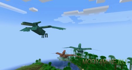 Dinosaurs - мод на динозавров для Minecraft 1.20.1 и 1.19.2