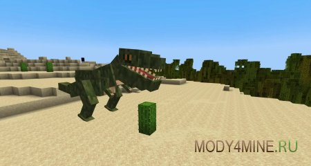 Dinosaurs - мод на динозавров для Minecraft 1.20.1 и 1.19.2