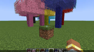 Colourful Trees Stone And Water - мод на перекраску блоков в Minecraft 1.20.1 Colourful Trees Stone And Water - мод на перекраску блоков в Minecraft 1.20.1