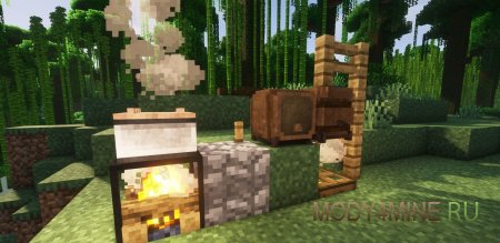 Sakura - японский мод на Minecraft 1.20.1, 1.18.2 и 1.12.2