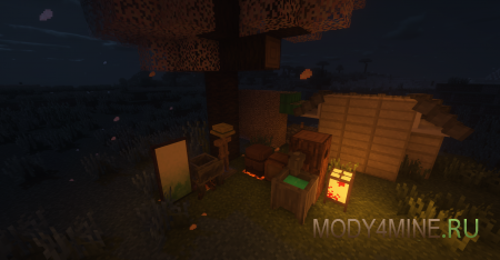 Sakura - японский мод на Minecraft 1.20.1, 1.18.2 и 1.12.2